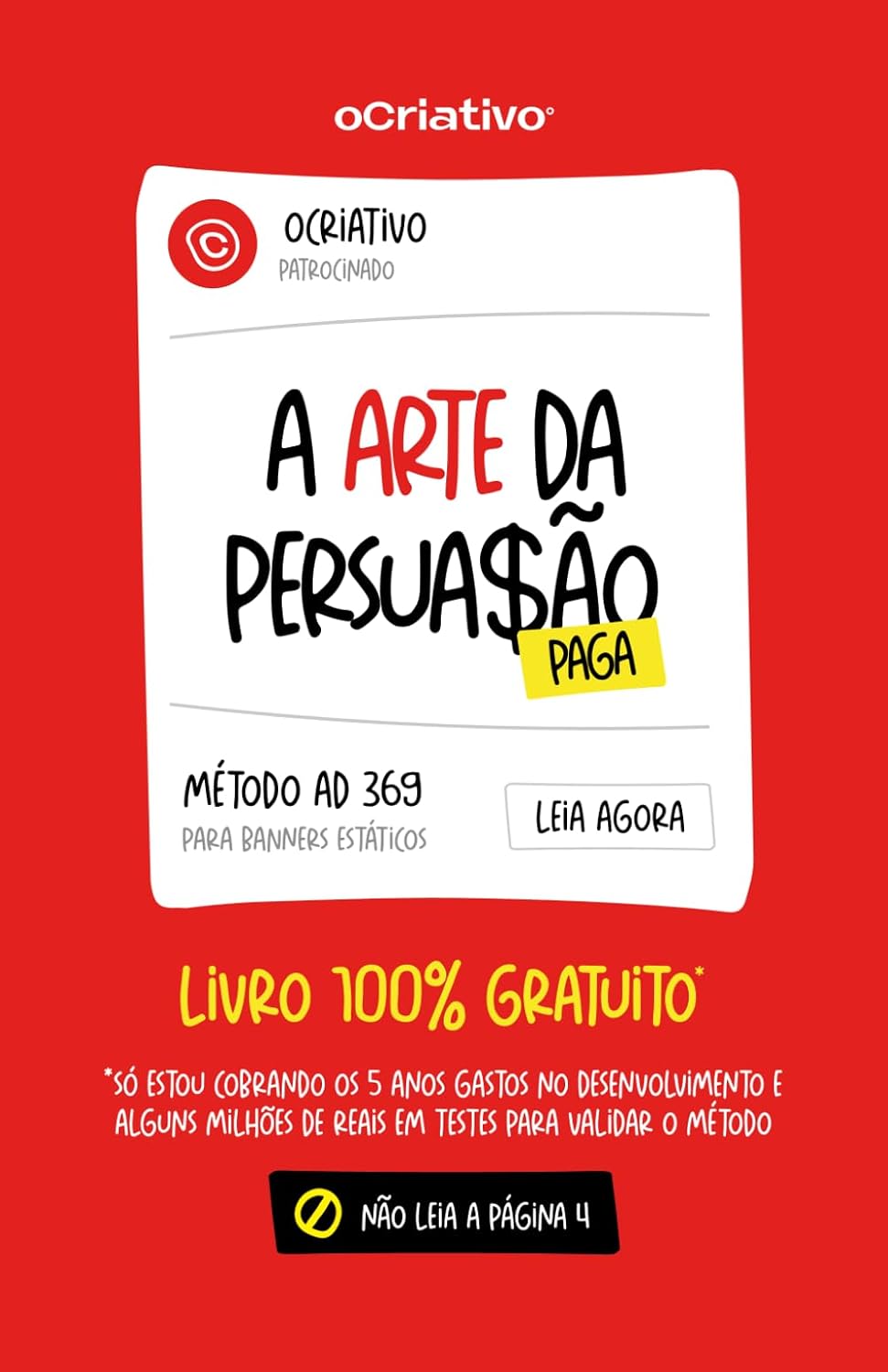 A Arte da Persuasão Paga: Os Segredos por trás dos Criativos de Alta Conversão baixar livro de graça
