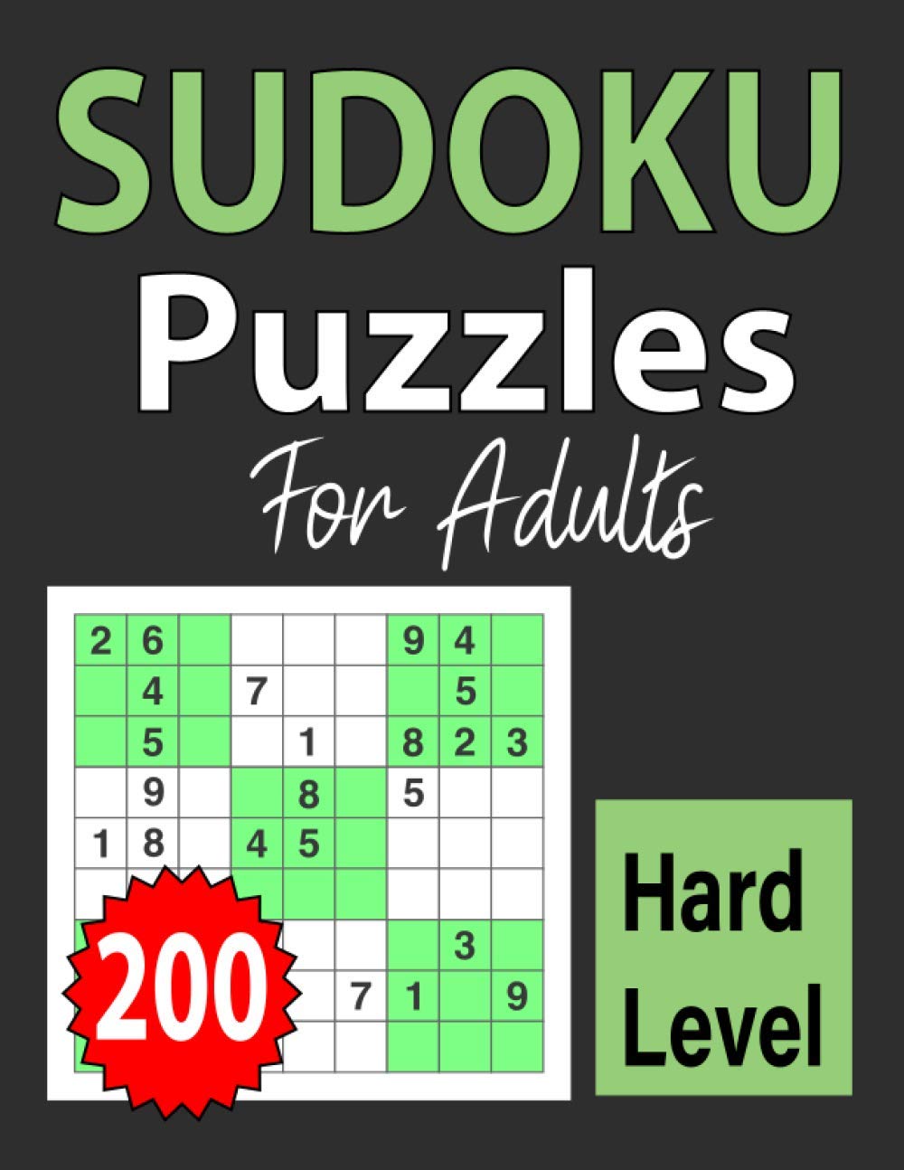 SUDOKU PUZZLES FOR ADULTS: 200 hard level Puzzles For Adults,Large print puzzles book only hard with solutions,large 8.5x11" size baixar livro de graça