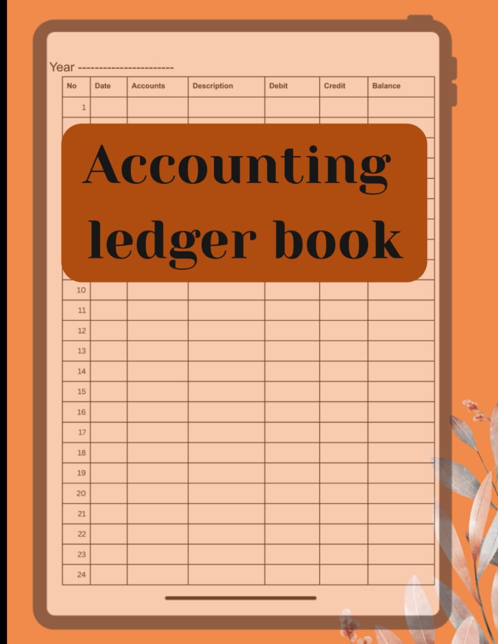 capítulo por capítulo baixar general ledger accounting book 2025: accounting ledger book for small business, book keeping expenses tracker notebook for personal and business use. 8.5'' x 11''