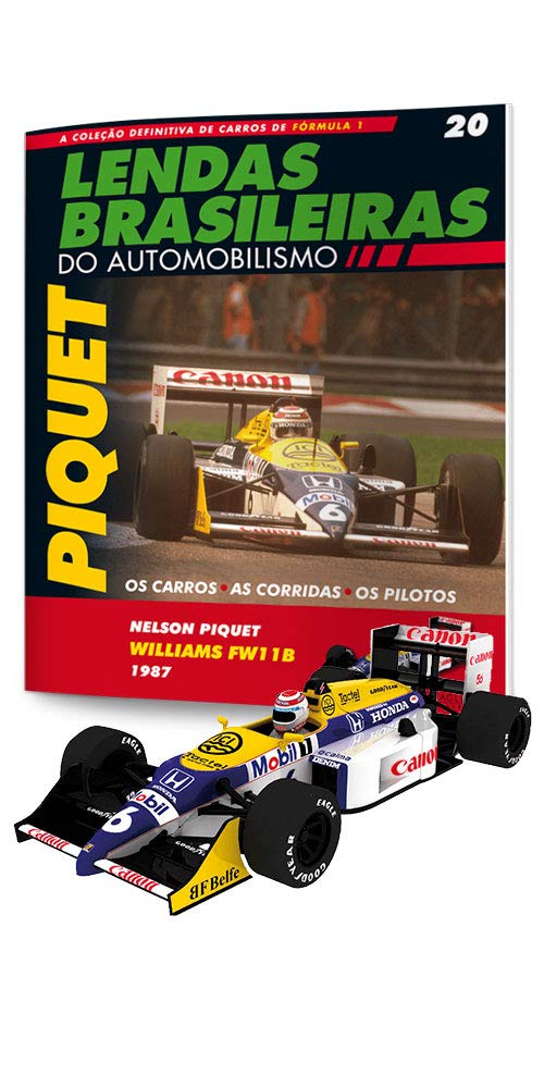 ler totalmente Lendas Brasileiras Do Automobilismo: Williams Honda Fw11b - Nelson Piquet
