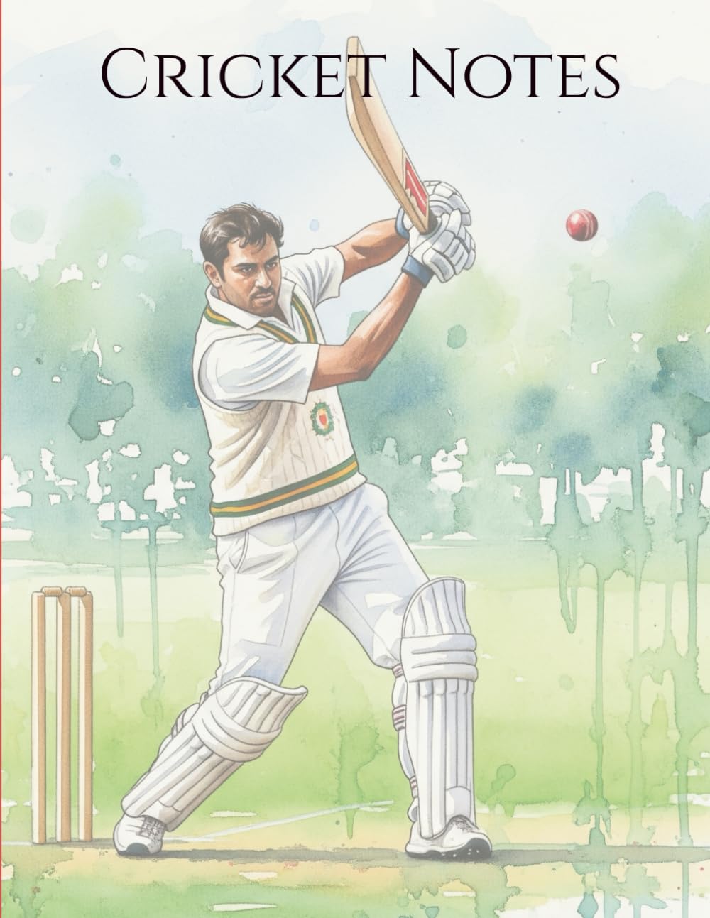Cricket Notes - Notebook: Keep a record of your personal cricket performances. Gift Idea for cricket lovers, coaches, teams, and players. 8.5x11 120 pages baixar o livro de graça