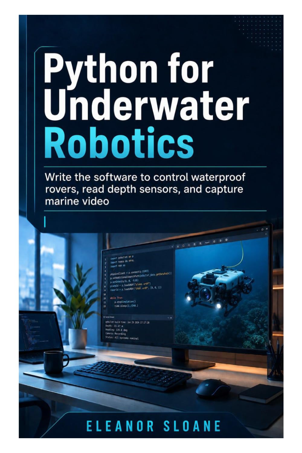 ler totalmente Python for Underwater Robotics: Write the Software to Control Waterproof Rovers, Read Depth Sensors, and Capture Marine Video