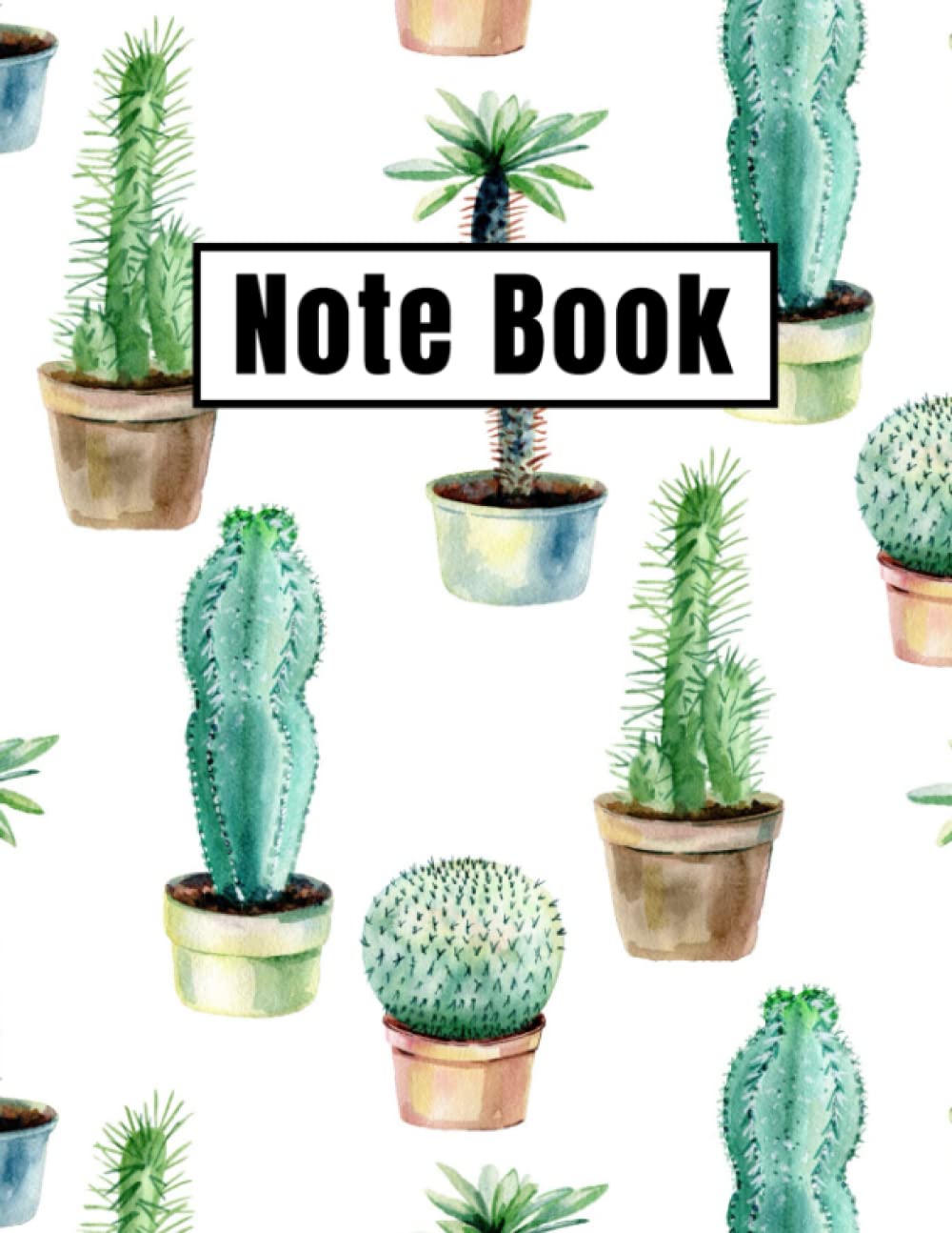 ler totalmente Cactus Notebook: Cactus Notebook | Journal | Diary, 8.5" x 11", 112 pages, Cute College Ruled Composition Notebook | Dream Journal | Cute Cactus Gifts For Women Men Girls Boys Kids | School Book