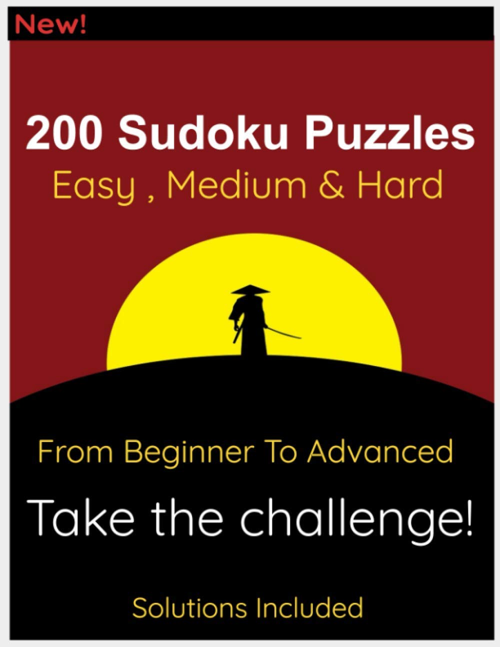 ler totalmente 200 Sudoku Puzzles - Easy, Medium & Hard: from beginner to advanced - take the challenge!