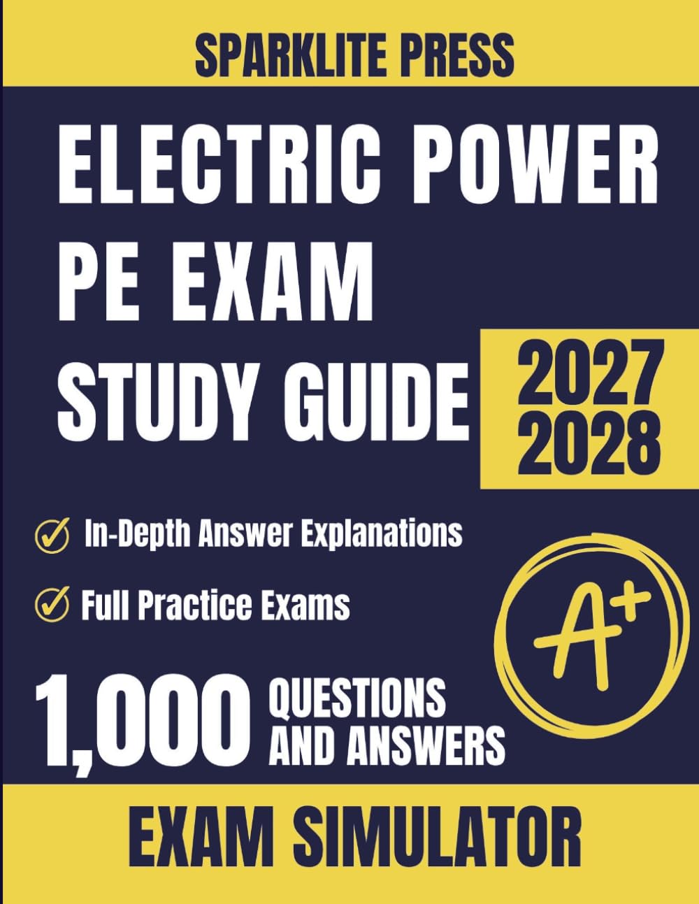 ler totalmente Electric Power PE Exam Study Guide 2027-2028: Complete Exam Prep with 1,000 Practice Questions, Answer Explanations and Exam Simulator