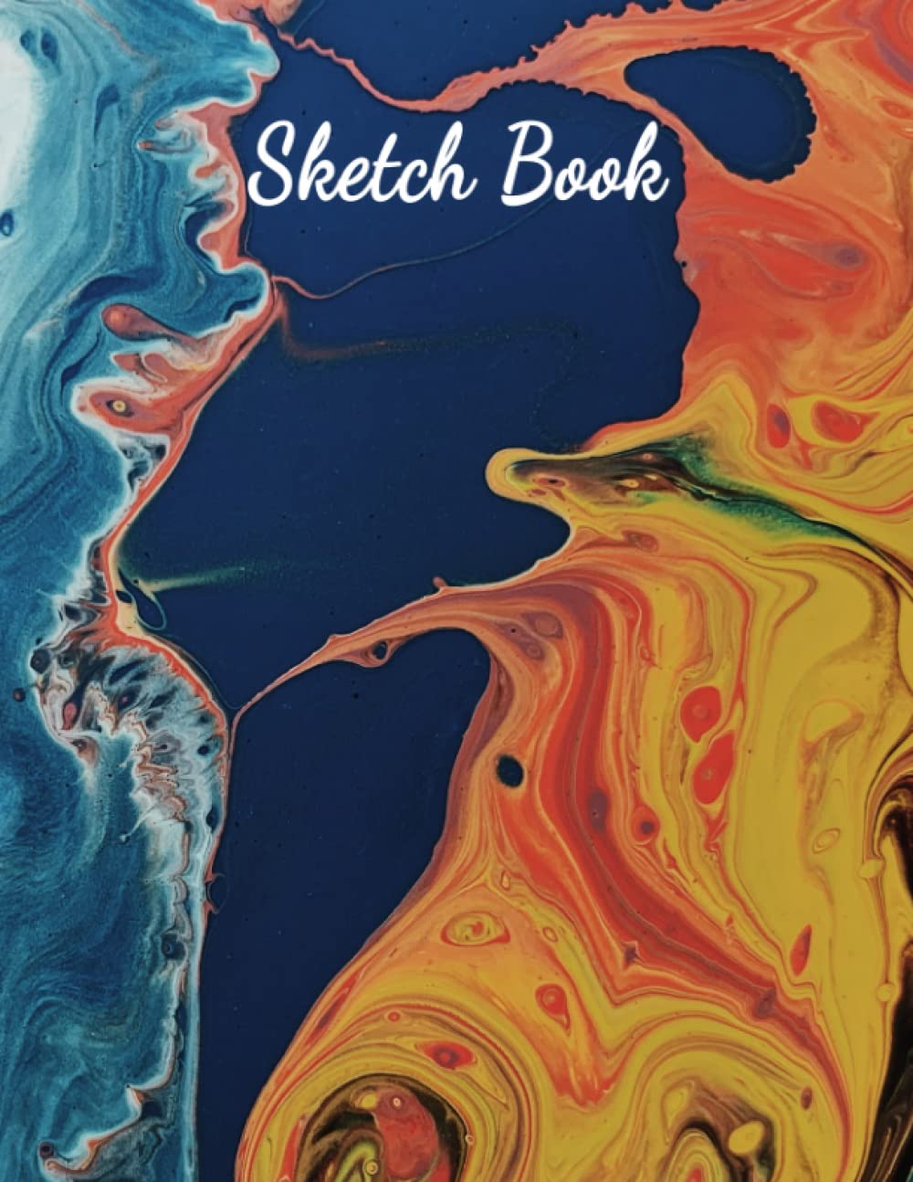 Sketch Book: White Paper for Drawing with Colored Cover, Sketching, Painting, Writing 120 Pages 8.5 x 11 art Drawing Book for Kids and Adults baixar o livro de graça