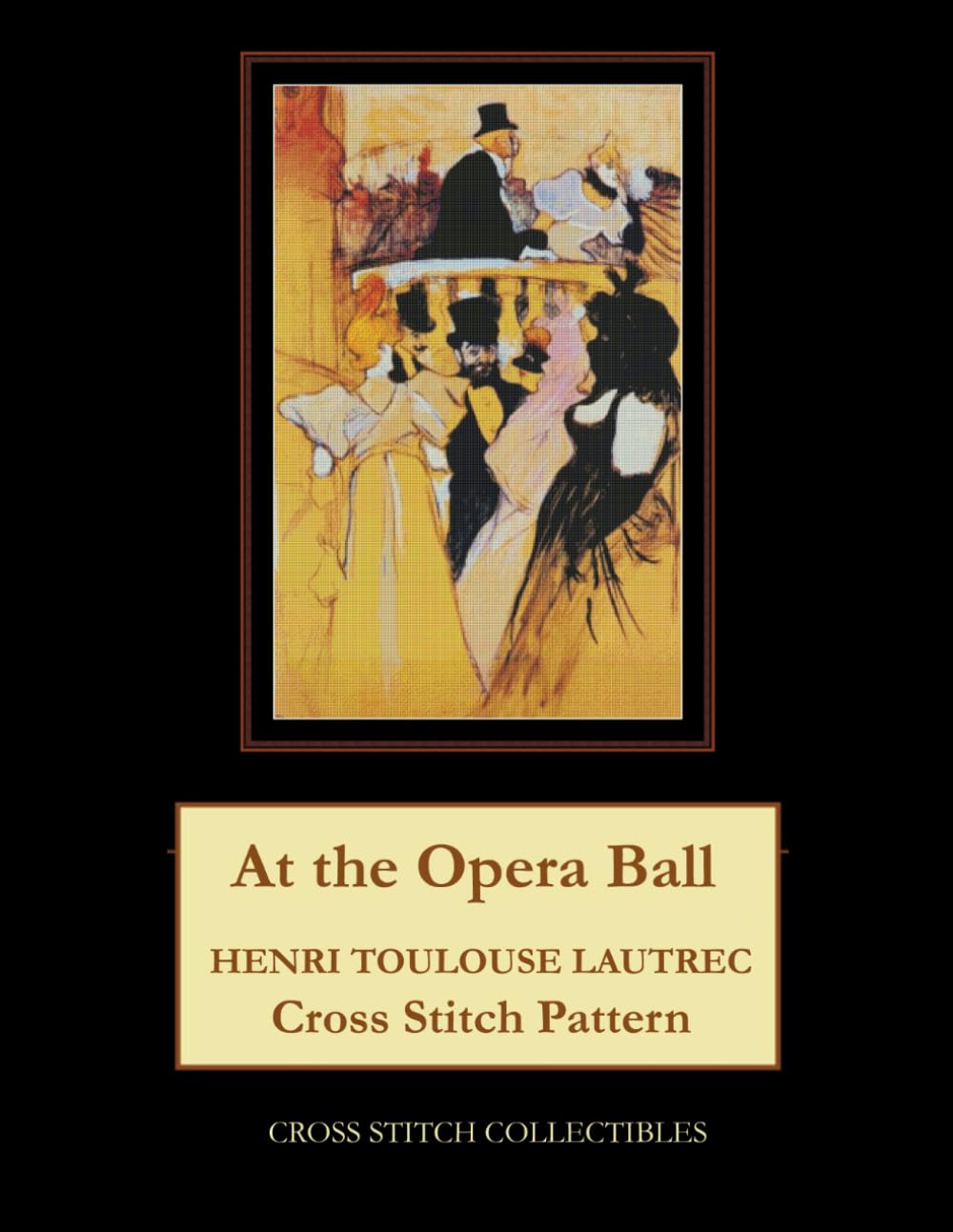 At the Opera Ball: Henri Toulouse Lautrec Cross Stitch Pattern baixar o livro de graça