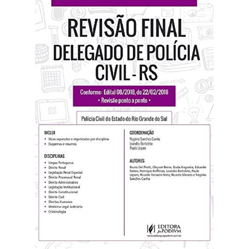 capítulo por capítulo baixar Sanches/Lepore/Bortoleto - Revisão Final - Delegad