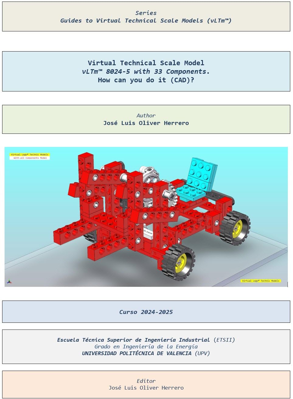 Virtual Technical Scale Model vLTm™ 8024-5 with 33 Components. How can you do it (CAD)? (Guides to Virtual Technical Scale Models (vLTm™) Book 1023) (English Edition) baixar o livro de graça