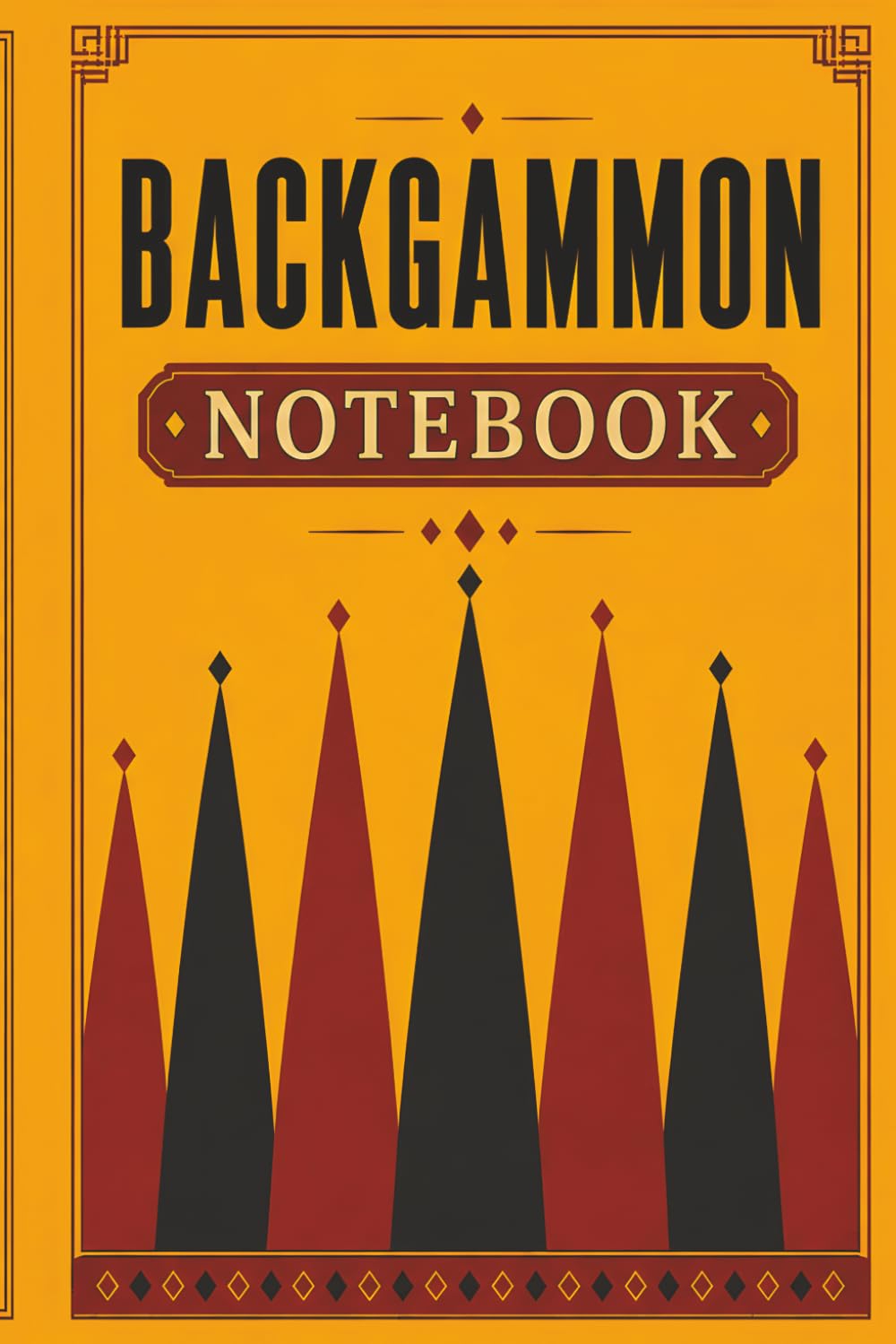 Backgammon Notebook: Backgammon Journal 6x9 Inch Matte Softcover Diary Notebook: With 110 Blank Lined Pages, Lined Notebook / Journal Gift for Backgammon Enthusiasts. baixar o livro de graça