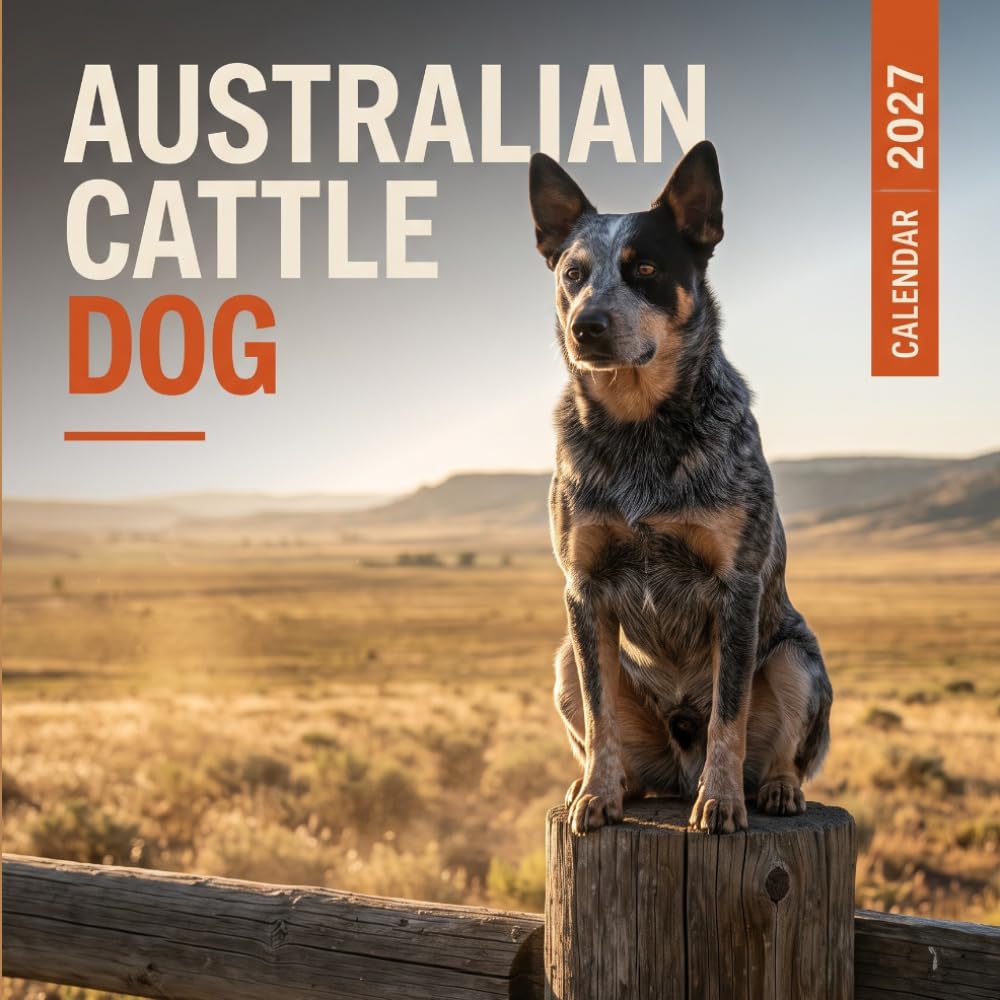 Australian Cattle Dog Calendar 2027