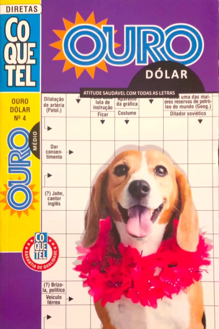 Palavras Cruzadas Diretas Médio - Ouro Dólar 4 - Coquetel baixar o livro de graça