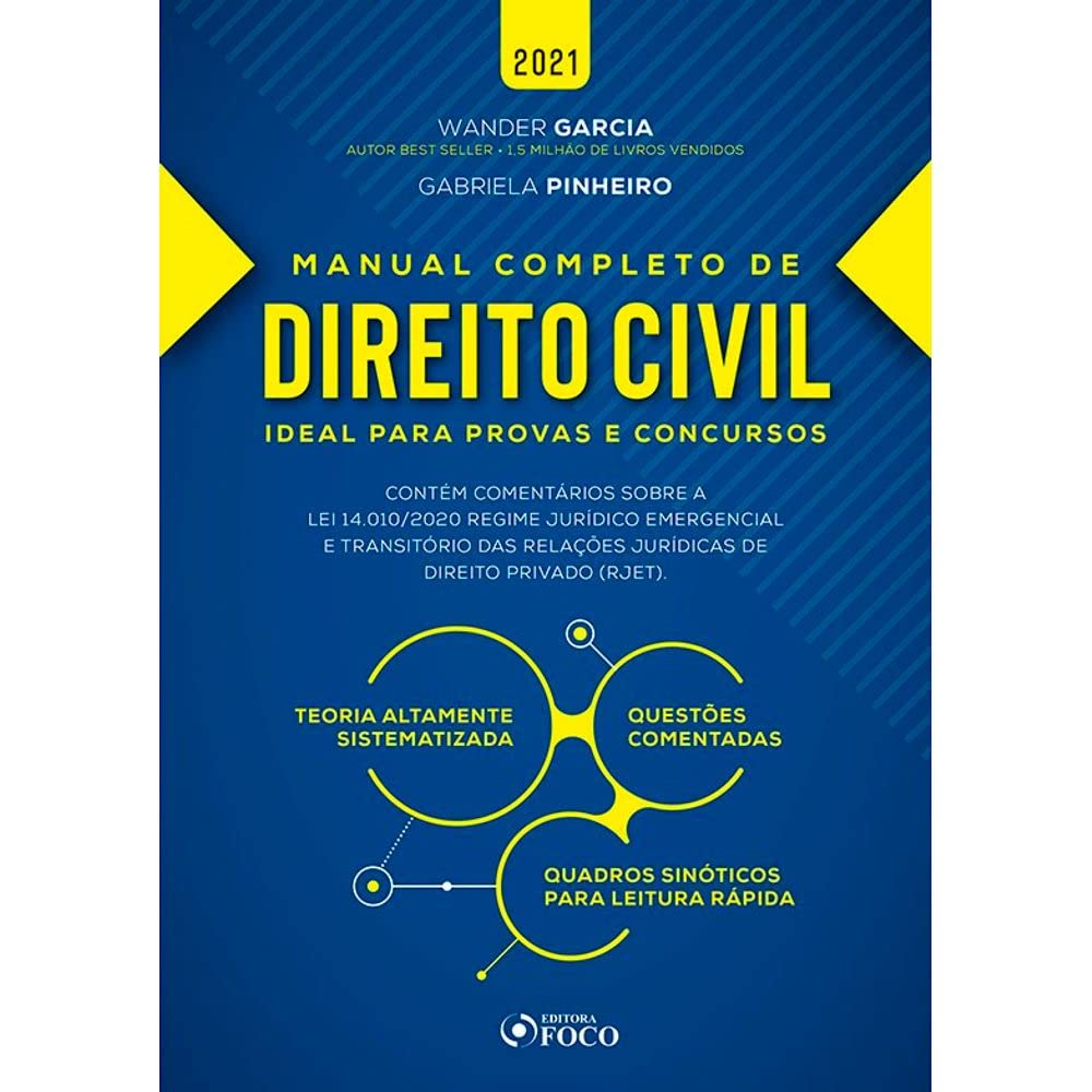 ler totalmente MANUAL COMPLETO DE DIREITO CIVIL - 3ª ED - 2021: Ideal Para Provas e Concursos