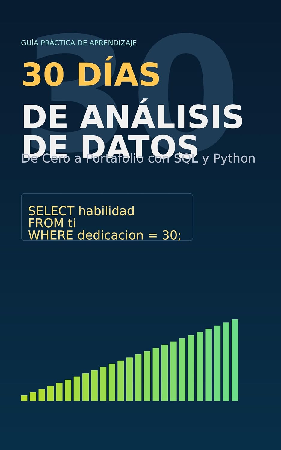 capítulo por capítulo baixar 30 Días de Análisis de Datos: De Cero a Portafolio con SQL y Python (Spanish Edition)
