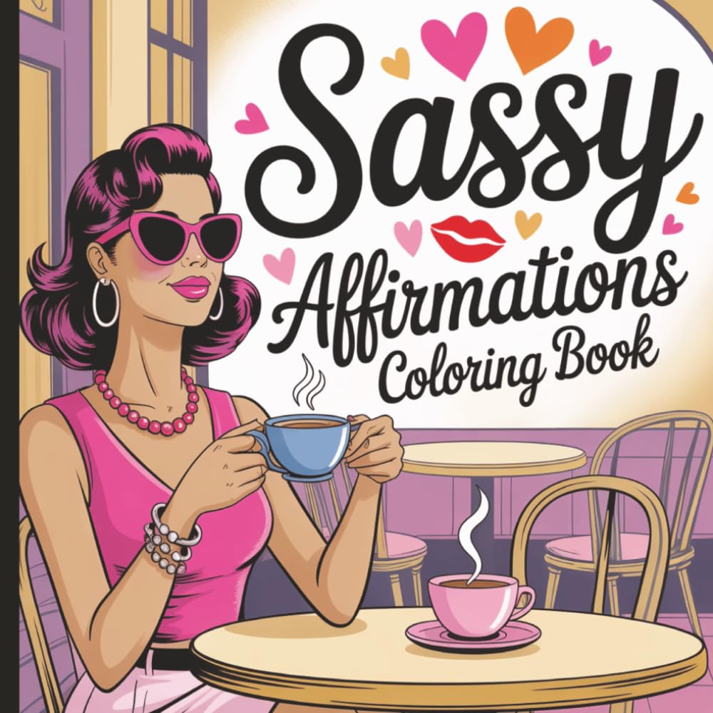 capítulo por capítulo baixar Sassy Affirmations Coloring Book for Women: Fun Feminine Stress Relief Coloring for Grown Women Who Need a Little Attitude