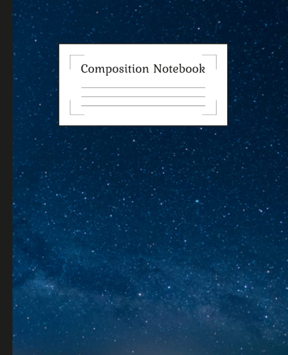Composition Notebook: Sparkling Sky Background Composition Notebook 7.5x9.25 inch, 110 page, Composition Notebook College Ruled and Composition Notebook Sparkling Sky Background baixar livro de graça