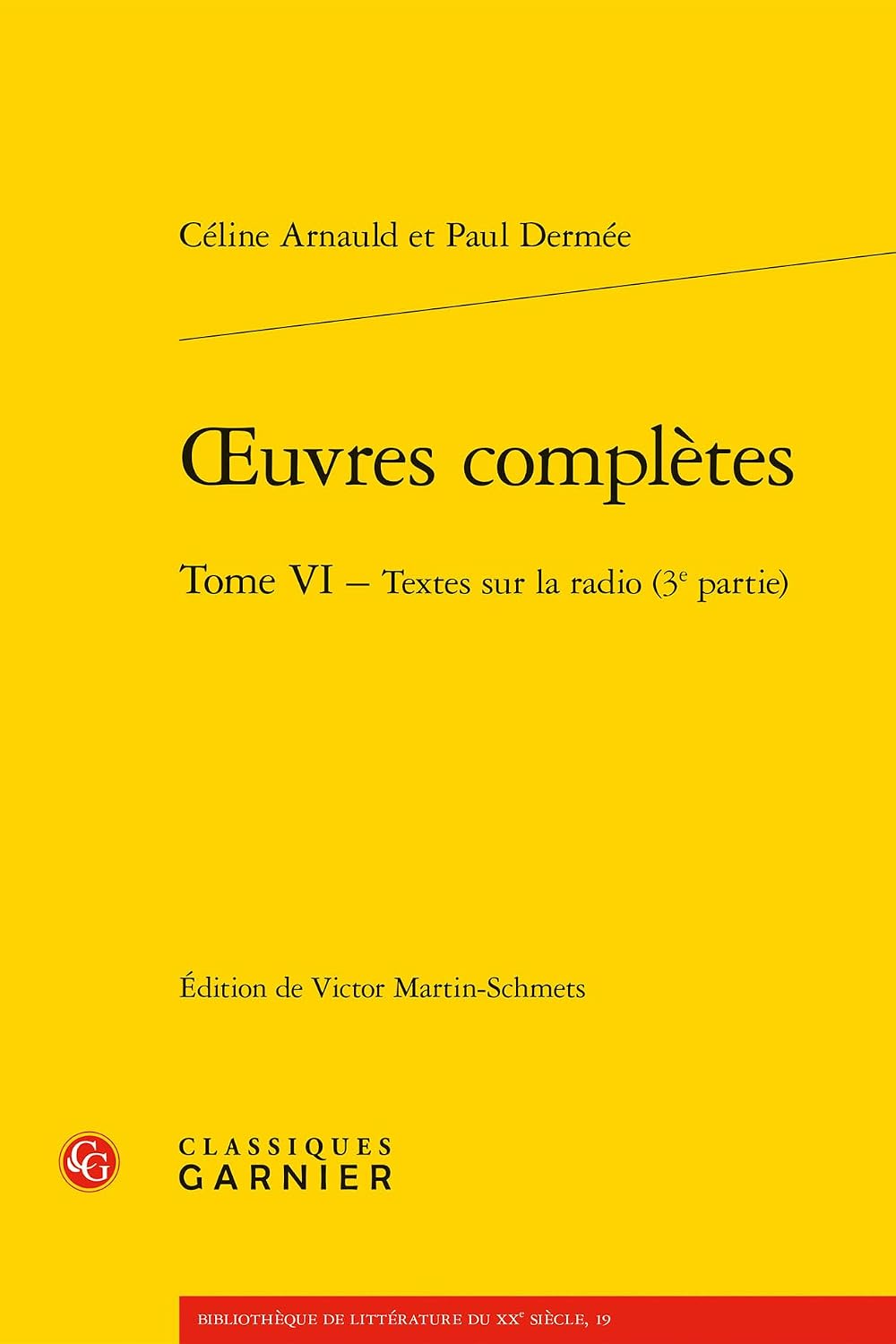 Oeuvres Completes. Tome VI - Textes Sur La Radio (3e Partie): 19 baixar o livro de graça