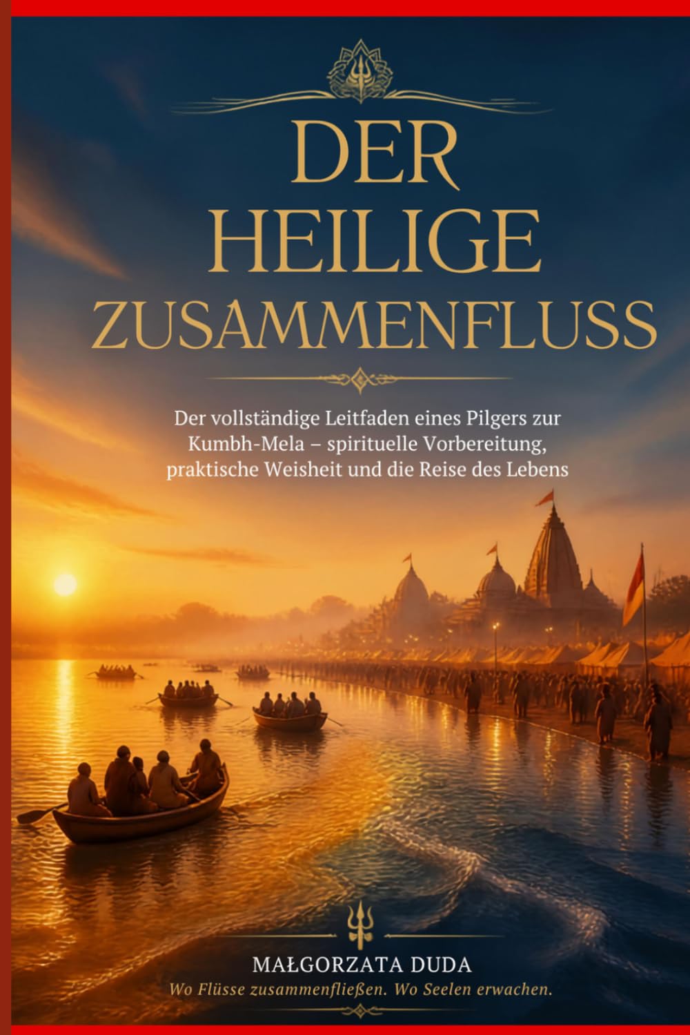 DER HEILIGE ZUSAMMENFLUSS: Der vollständige Leitfaden eines Pilgers zur Kumbh-Mela – spirituelle Vorbereitung, praktische Weisheit und die Reise des Lebens (German Edition)