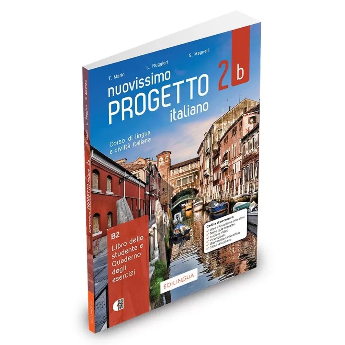 Nuovissimo Progetto Italiano 2B – Libro Dello Studente + Quaderno Degli Esercizi Dvd Video + CD Audio: IDEE online code - Libro dello studente e Quaderno degli esercizi: Vol. 2B