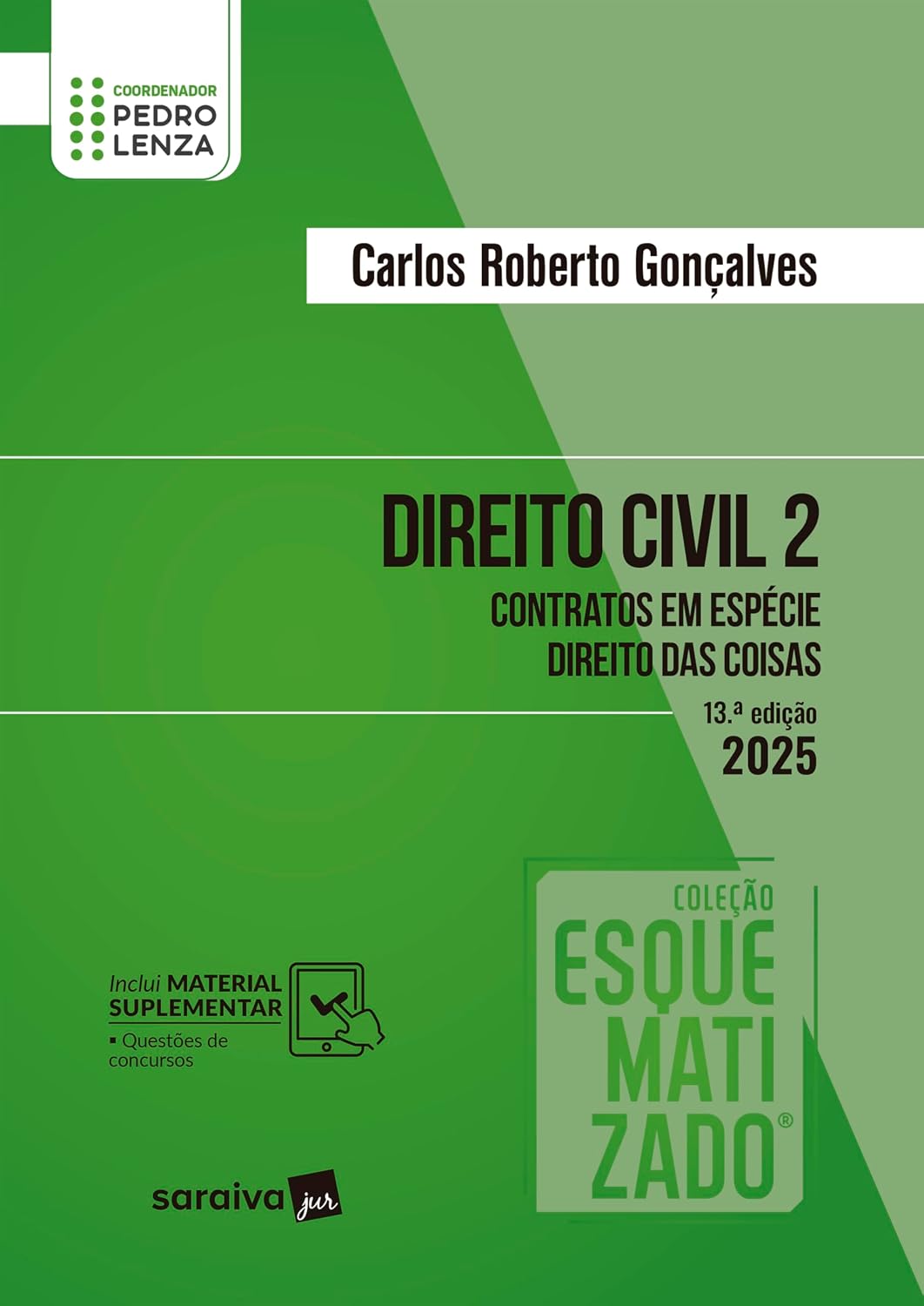 Direito Civil - Volume 2 - Coleção Esquematizado - 13ª Edição 2025 baixar o livro de graça