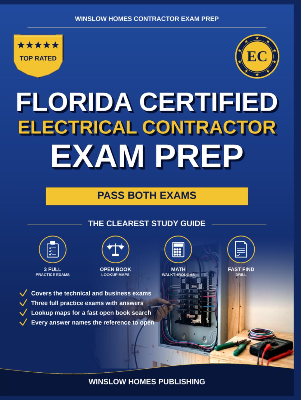 Florida Certified Electrical Contractor Exam Prep: The Open Book Study Guide to Pass Your Electrical Contractor Exam, With 500+ Practice Questions, 3... Tab Set (Winslow Homes Contractor Exam Prep) baixar livro de graça
