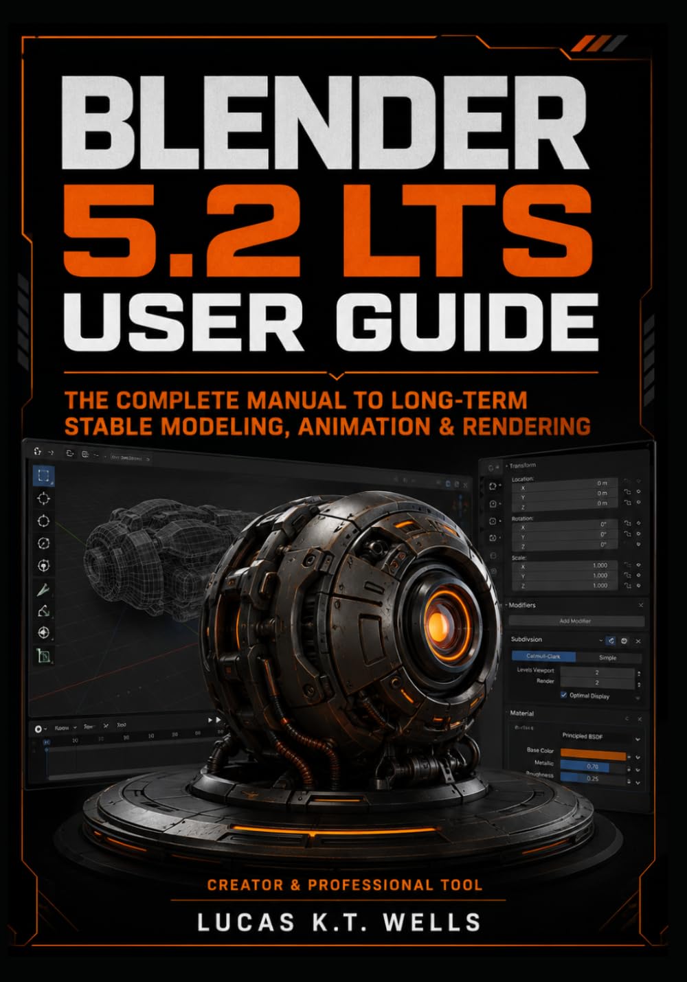 Blender 5.2 LTS User Guide: The Complete Manual to Long-Term Stable Modeling, Animation & Rendering baixar o livro de graça
