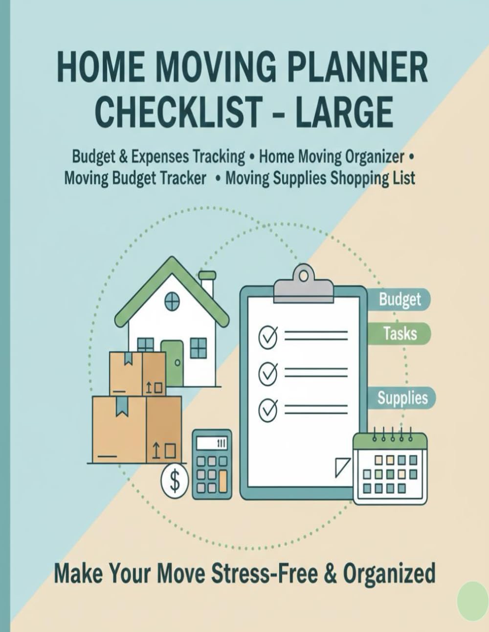ler totalmente Home Moving Planner Checklist Large: Budget & Expenses Tracking, Home Moving Organizer Checklist, Moving Budget Tracker, Moving Supplies Shopping List