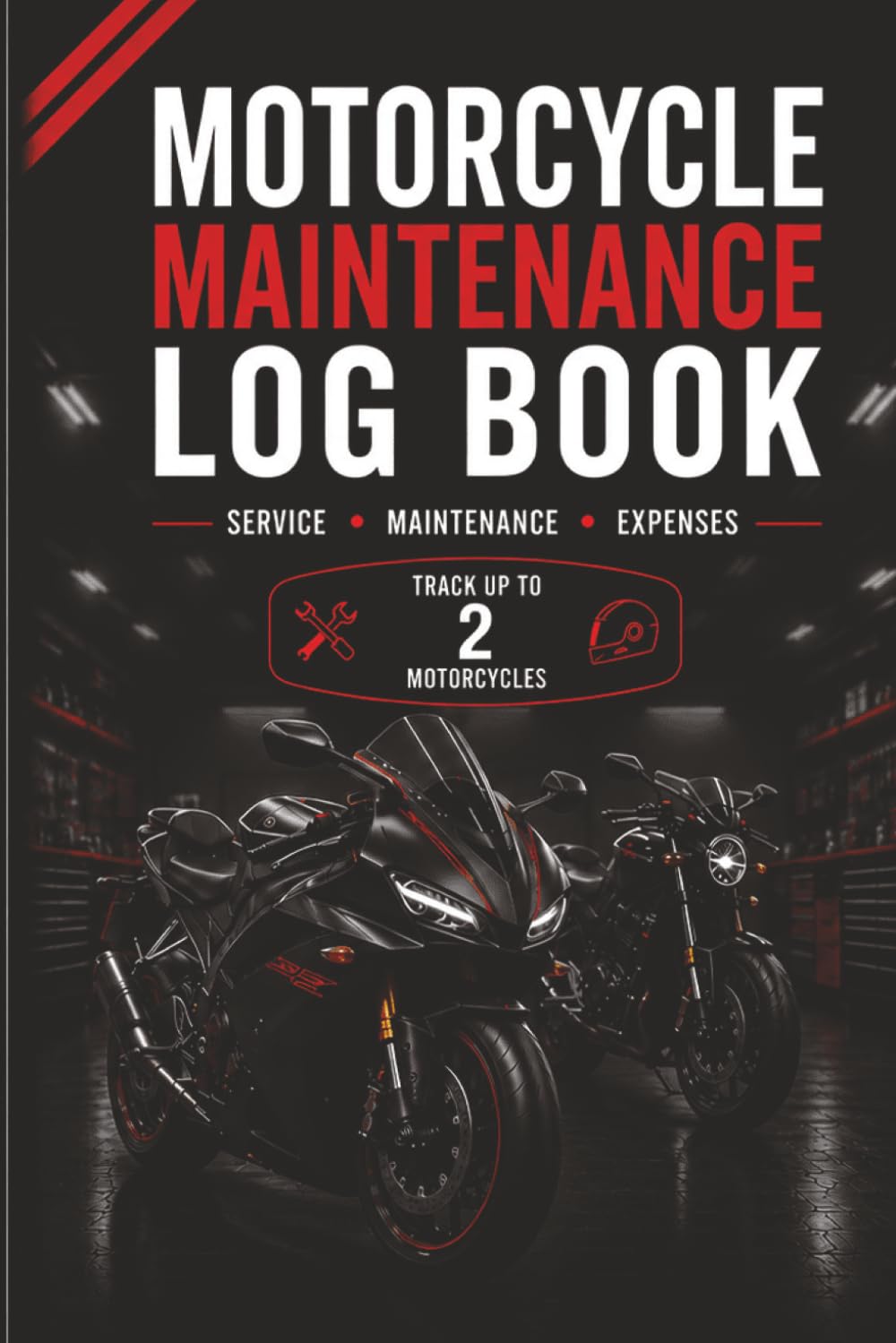 capítulo por capítulo baixar Motorcycle Maintenance Log Book: Track Service, Repairs, Oil Changes, Fuel & Mileage, Tire & Chain Maintenance, Expenses, Winter Storage, and Records for Up to 2 Motorcycles