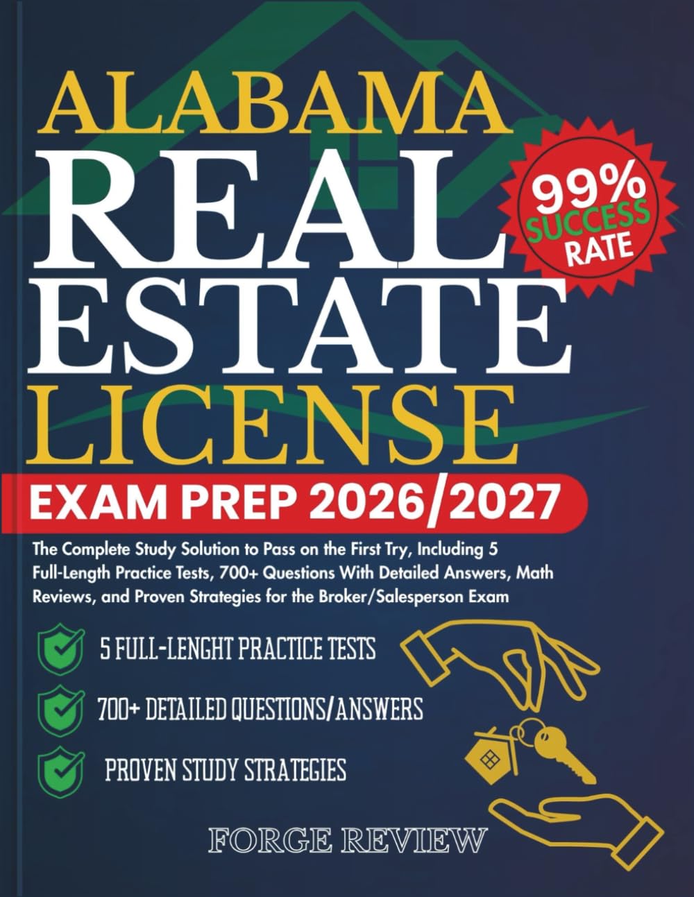 ALABAMA Real Estate License Exam Prep 2026/2027: The Complete Study Solution to Pass on the First Try, Including 5 Full-Length Practice Tests, 700+... Strategies for the Broker/Salesperson Exam baixar o livro de graça