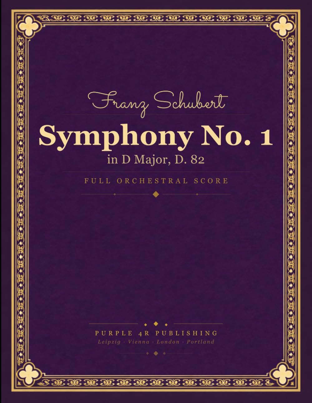 capítulo por capítulo baixar Schubert: Symphony No. 1 in D Major, D. 82 - Full Orchestral Score
