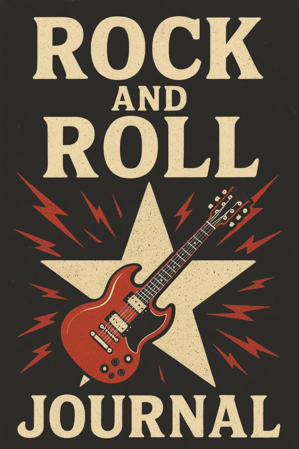 ler totalmente Rock And Roll Journal: Retro style lined pages for Notes, Ideas, and Creative Writing | 6x9 inches, 200 pages... Cool Gift for Music Lovers and Writers