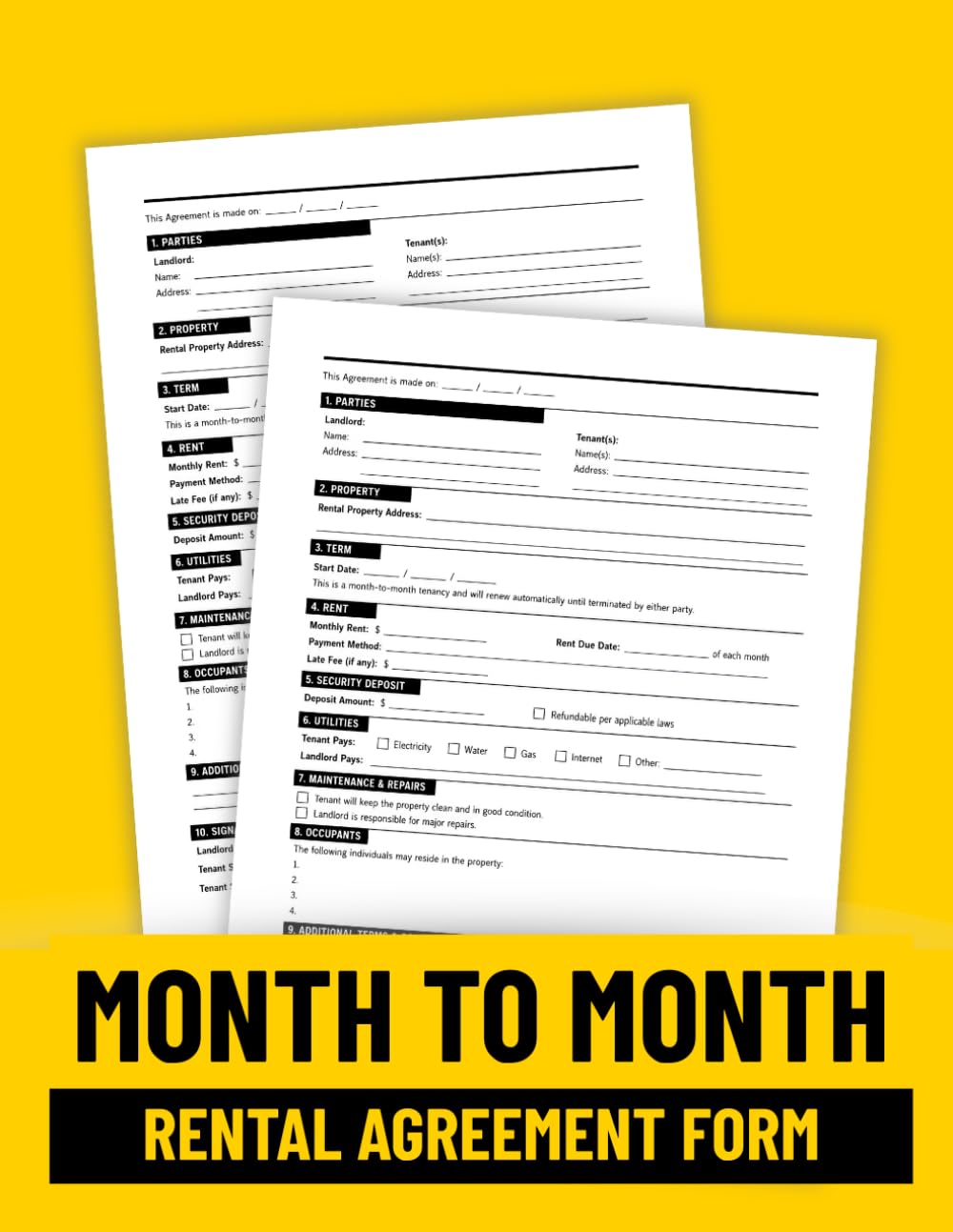 capítulo por capítulo baixar Month to Month Rental Agreement Form