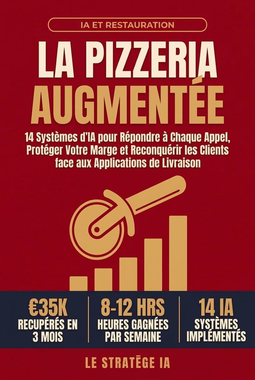 La Pizzeria Augmentée: 14 Systèmes d’IA simples pour capter chaque commande, protéger sa marge et développer ses commandes directes. (French Edition) baixar o livro de graça