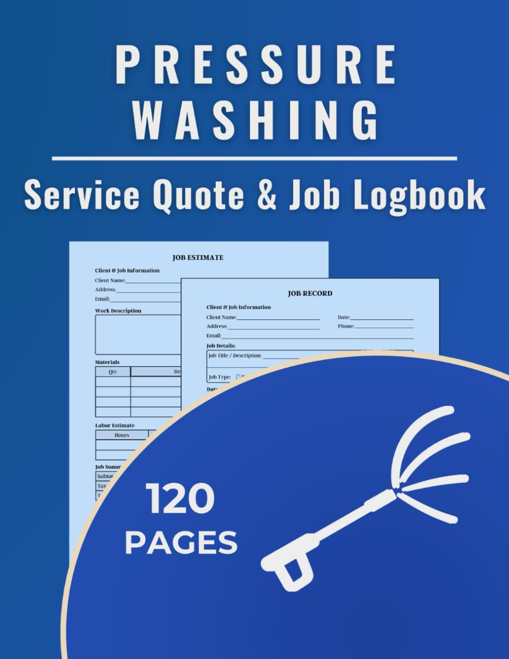 Pressure Washing Service Quote & Job Logbook: A dual-purpose logbook to track pressure washing quotes and record completed jobs for exterior cleaners,... pressure washers, and surface cleaning pros. baixar livro de graça