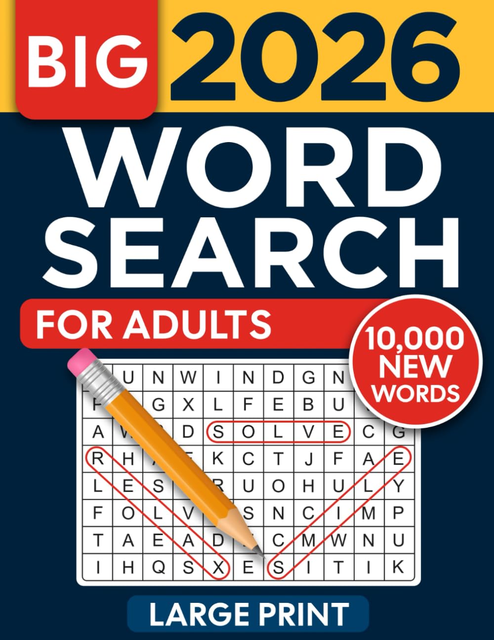 capítulo por capítulo baixar Big Book of Word Search – 10000 New Words: Relaxing Word Search Puzzle Book for Adults and Seniors | Large Print and Anti Eye Strain | Giant and Fun... Facts Included for Each Word (Cerebro)