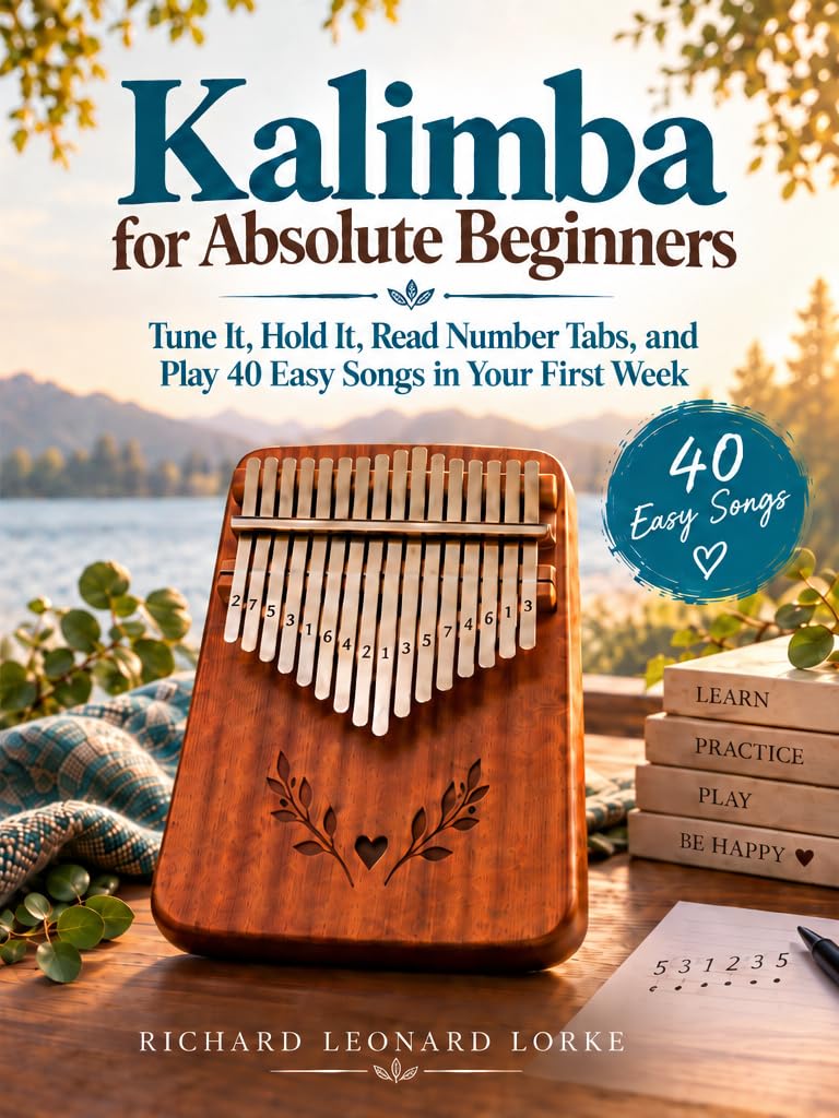 ler totalmente Kalimba for Absolute Beginners: Tune It, Hold It, Read Number Tabs, and Play 40 Easy Songs in Your First Week (English Edition)