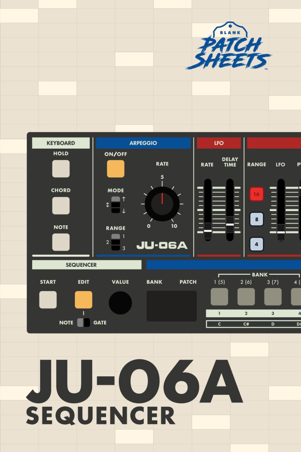 capítulo por capítulo baixar Roland JU-06a Blank SEQUENCER Sheets Notebook: Preserve your patterns so they're never lost or a mystery again.
