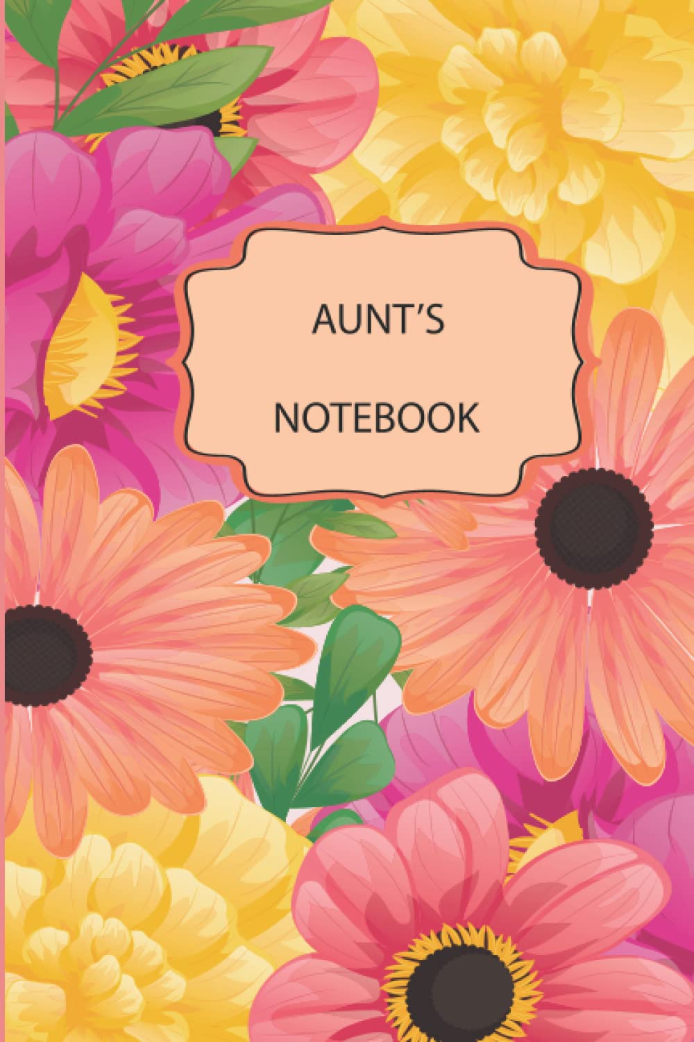 Aunt's Notebook: 6”x9” inches, blank lined personalized Notebook/Journal is an ideal gift for Aunt baixar livro de graça