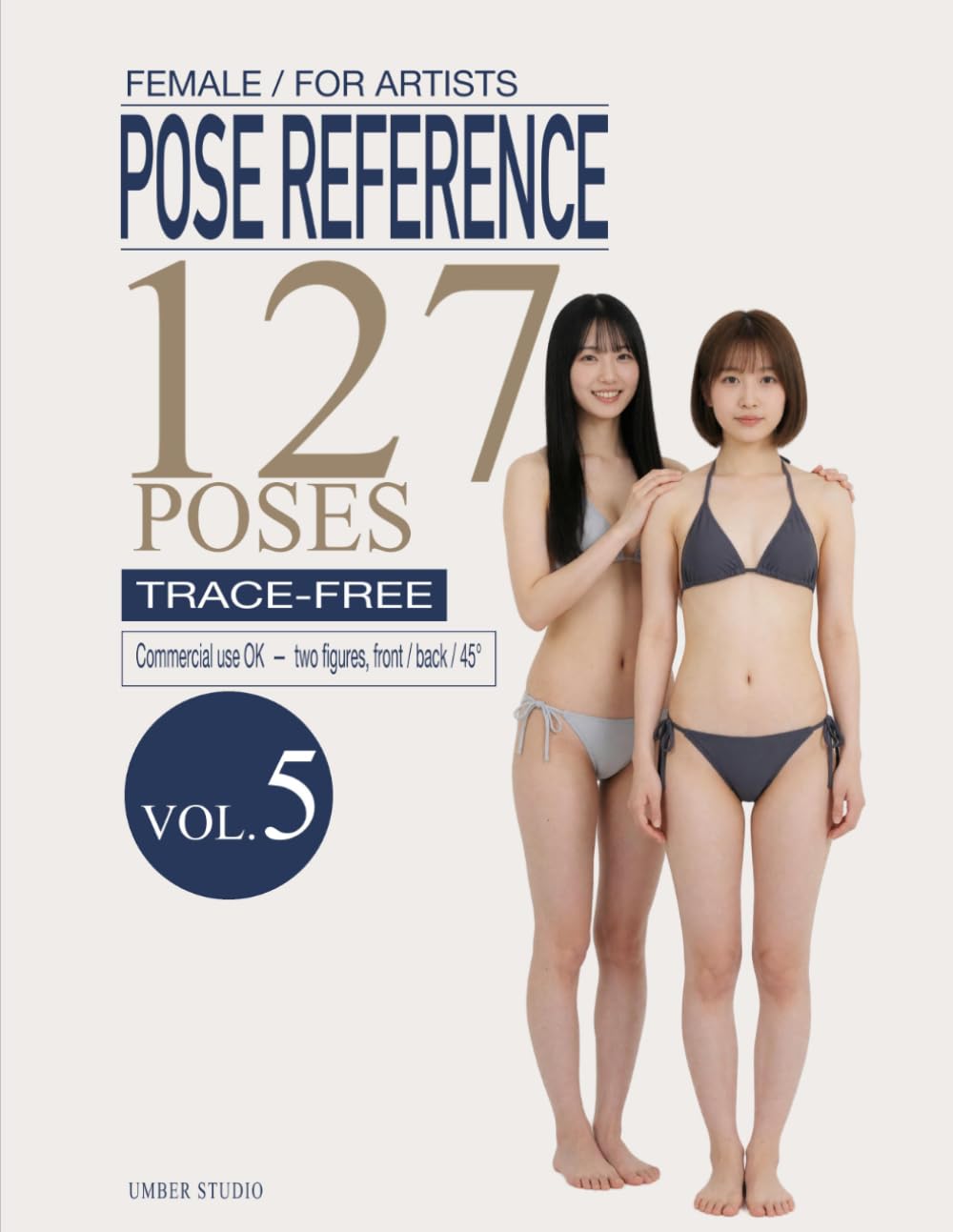 ler totalmente Female Pose Reference Vol.5: 127 Poses in 200 Plates — Two Figures: Side by Side, Facing, Contact (Female Pose Reference for Artists)