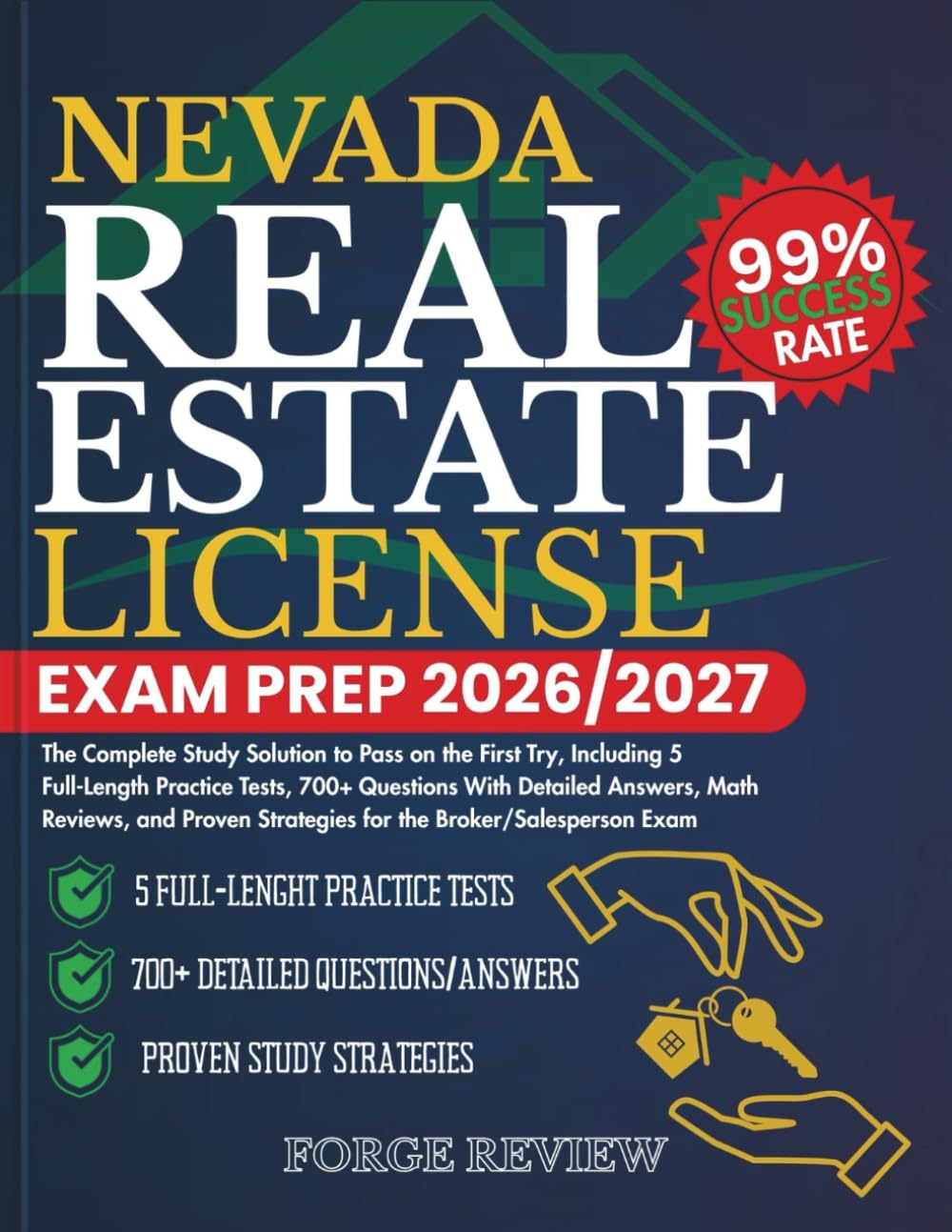 NEVADA Real Estate License Exam Prep 2026/2027: The Complete Study Solution to Pass on the First Try, Including 5 Full-Length Practice Tests, 700+... Strategies for the Broker/Salesperson Exam baixar o livro de graça
