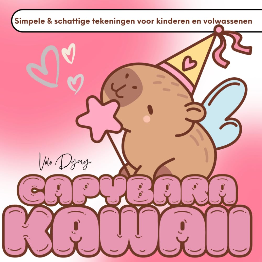 Capybara Kawaii – Simpel & schattig kleurboek voor kinderen en volwassenen: 50 lieve, grappige en ontspannende tekeningen – ideaal voor elke leeftijd (Dutch Edition) baixar livro de graça