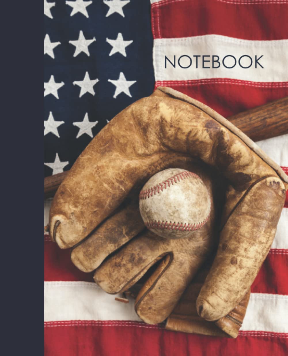 USA Flag and Baseball NOTEBOOK baixar livro de graça