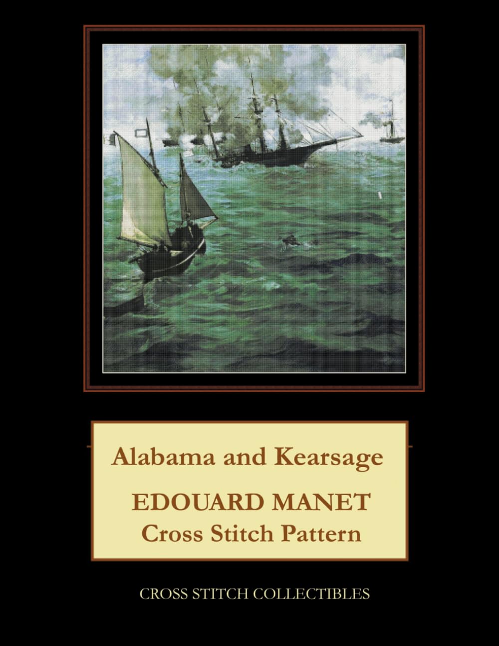 Alabama and Kearsage: Edouard Manet Cross Stitch Pattern baixar livro de graça