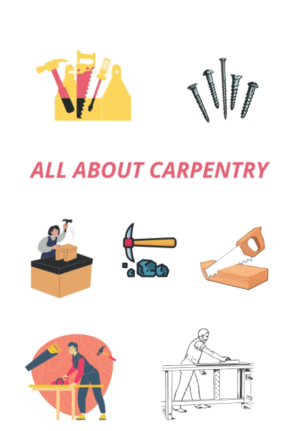 ler totalmente ALL ABOUT CARPENTRY: White color size of 12.52 and 9.25