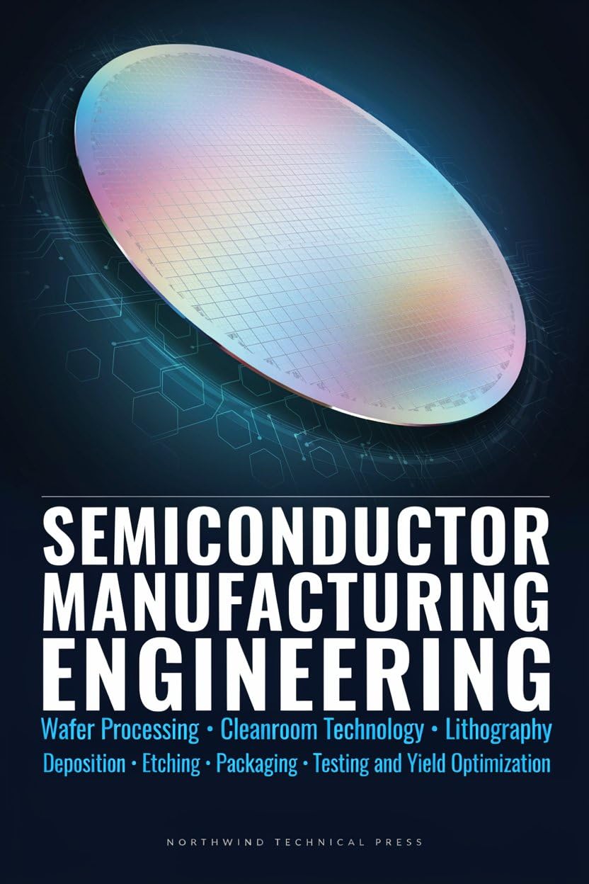 ler totalmente SEMICONDUCTOR MANUFACTURING ENGINEERING: Wafer Processing Cleanroom Technology Lithography Deposition Etching Packaging Testing and Yield Optimization (English Edition)