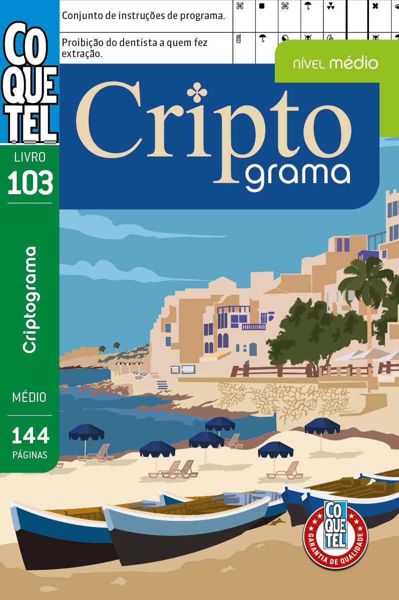 Livro Coquetel Criptograma 103: Nível médio baixar o livro de graça