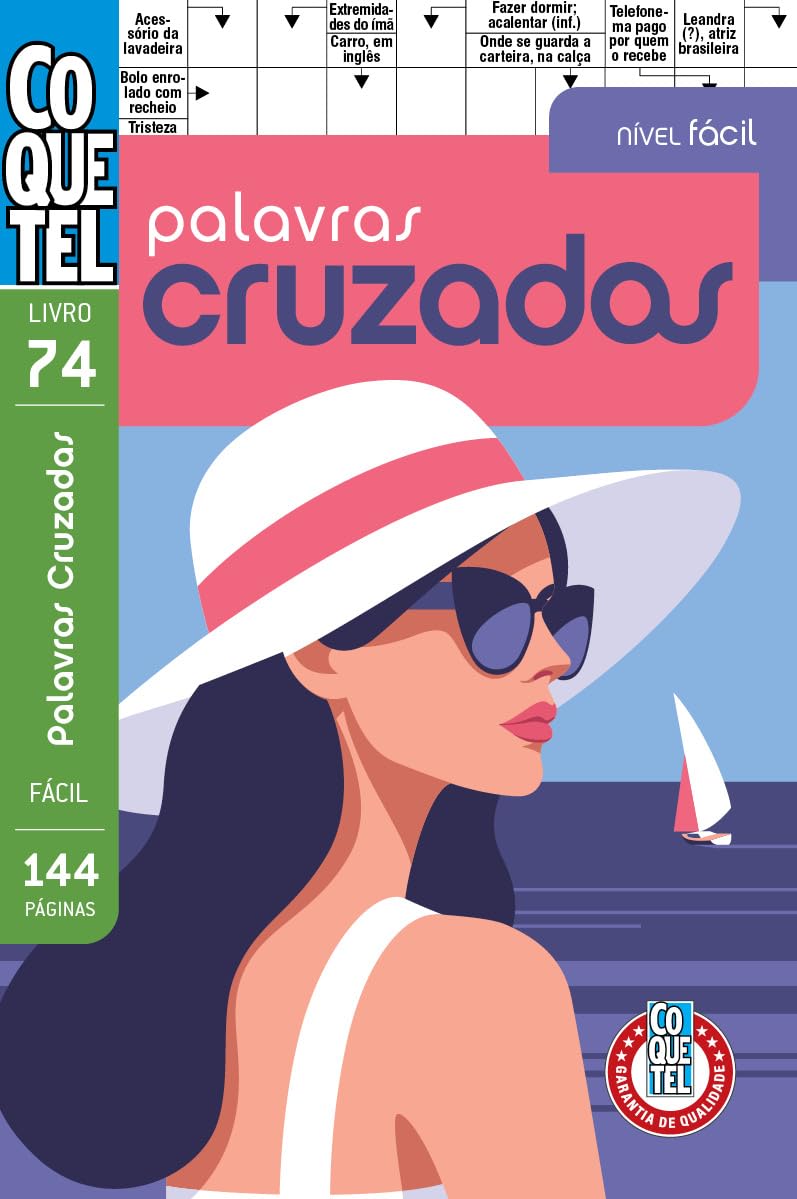 Livro Coquetel Palavras-Cruzadas 74: Nível Fácil baixar o livro de graça