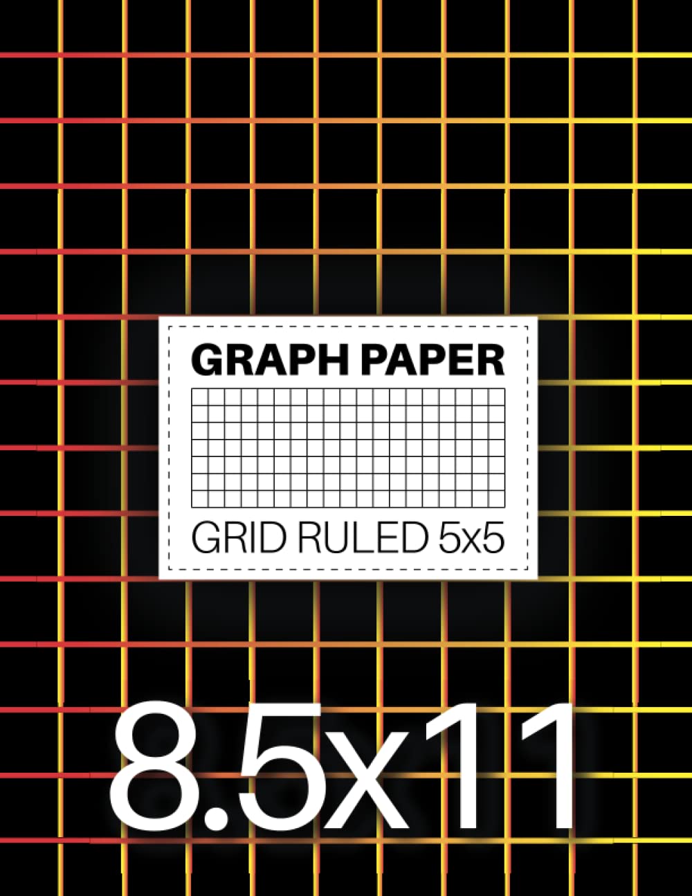 GRAPH PAPER GRID RULED 5x5: Large Composition Notebook for Math and Architect Students in High School - 8.5x11 in baixar o livro de graça