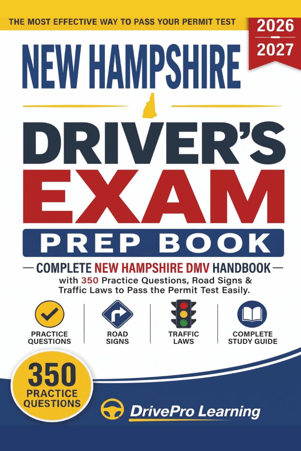 capítulo por capítulo baixar New Hampshire Driver’s Exam Prep Book: Complete New Hampshire DMV Handbook with Road Signs, Traffic Laws, & Study Tips to Pass the Permit Test Easily (Gray Edition)