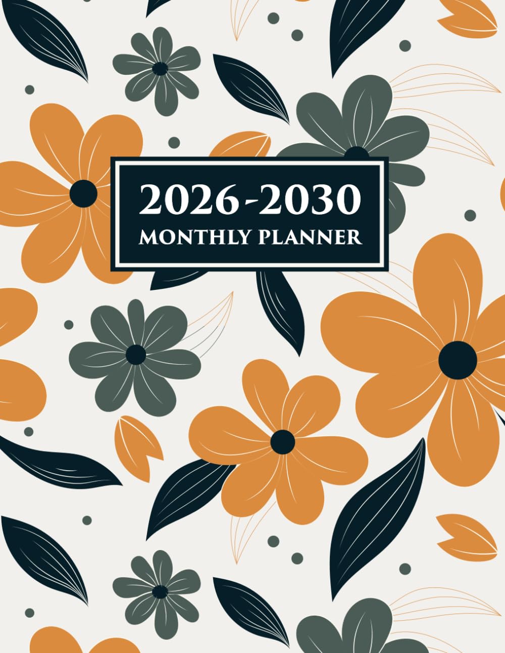 ler totalmente 2026-2030 Monthly Planner: 5 Years (January 2026 through December 2030) 60 Months Two Pages Per Month with Yearly Inspirational Quotes